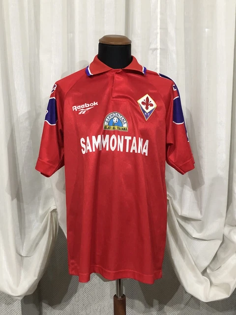 MAGLIA FIORENTINA REEBOK Rare Football Shirt Vintage Camiseta