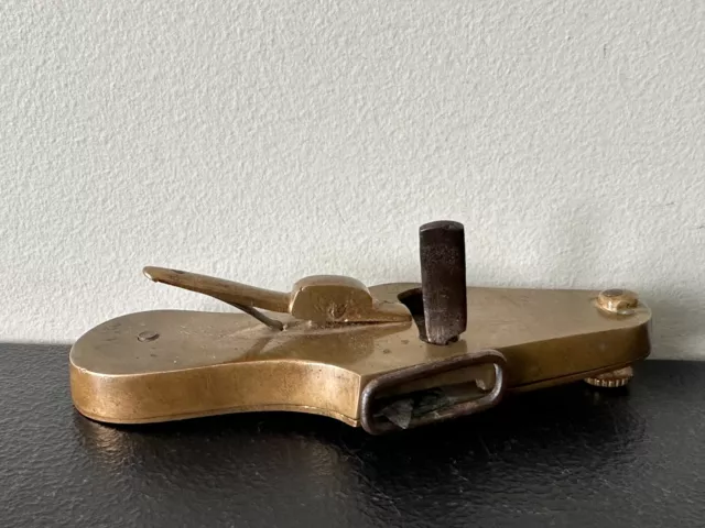 Antique Vintage 19th Century Brass Bloodletting Scarifier Fleam Medical Tool