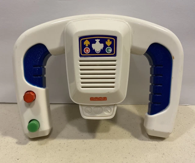 FISHER PRICE GEOTRAX White High Flying Geoair Airport Plane Remote