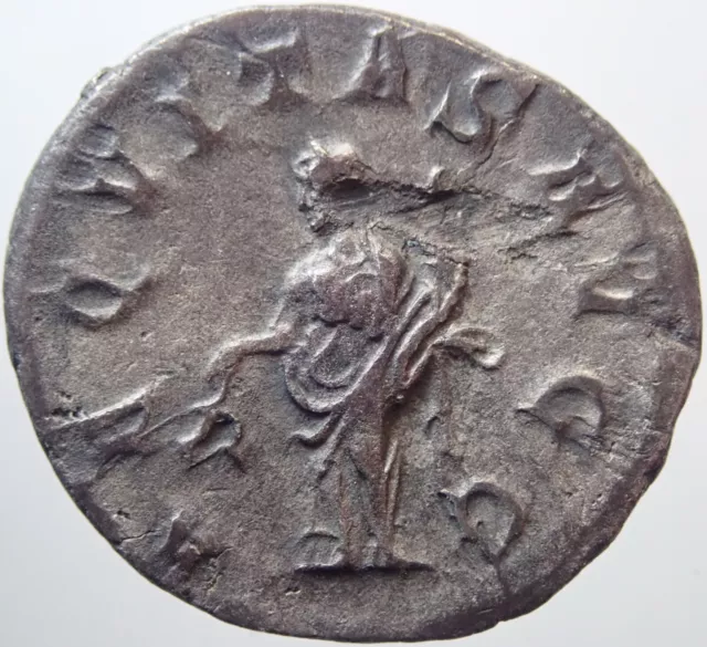 Scarce !!! Silver Roman Imperial  Philipp II AEQVITAS Authentic Original !!! 2
