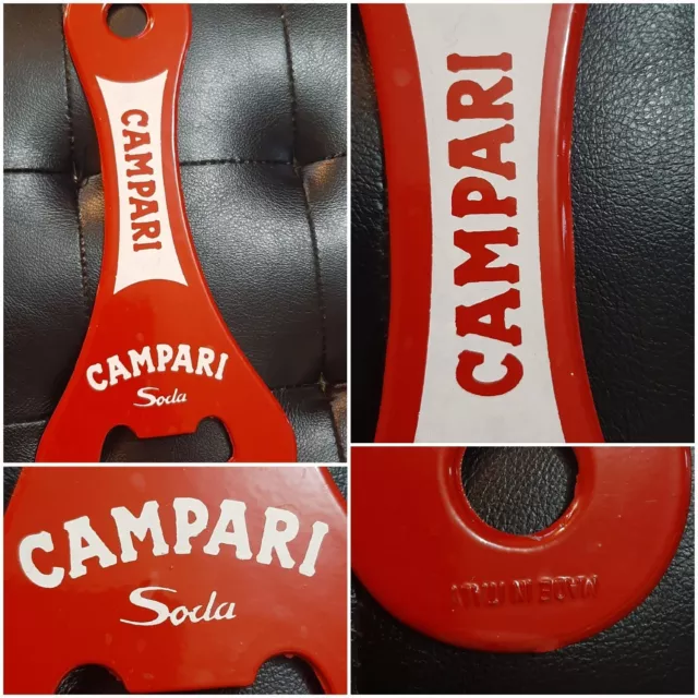 Cavatappi Apribottiglie Campari Soda Milano Pubblicitario Vintage Da Collezione