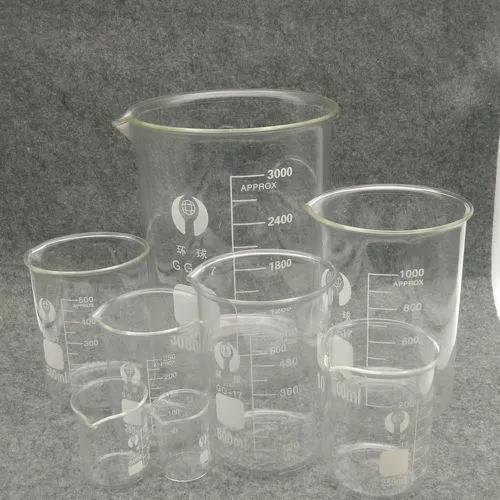 Borosilicate Glass Beakers 5ml~3000ml