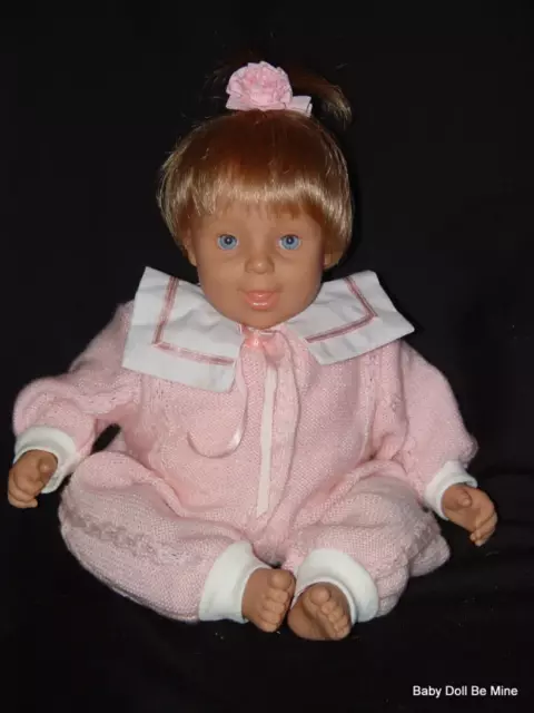 Retired Madame Alexander Play Doll in Pink Sweater Sailor set 15 Inches Tall
