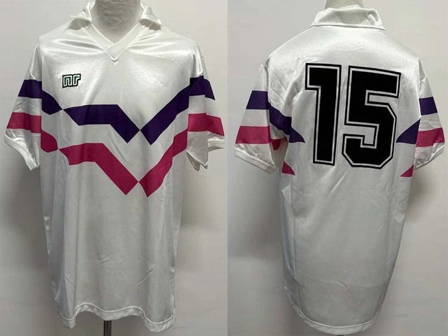 Maillot Vintage Diadora Saonara Padova Rouge Taille M - Maillot De Football Italien