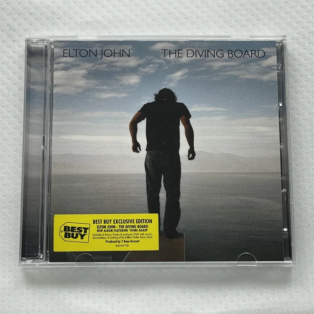 Elton John CD and DVD The Diving Board Deluxe Best Buy Exclusive Making of