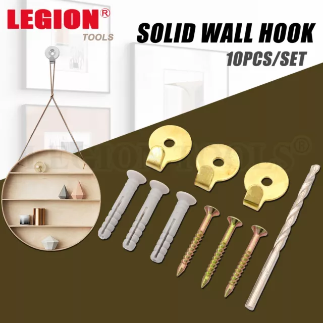 Wall Hooks Wall Hanger Heavy Duty Picture Hanger Multi-purpose Hooks