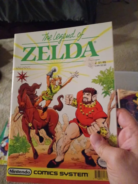 Legend of Zelda Valiant Comic Book no 2 - Nintendo Comics System