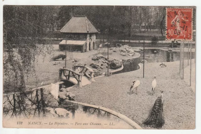 NANCY - CPA 54 - LA PEPINIERE - Parc des Oiseaux - les paons