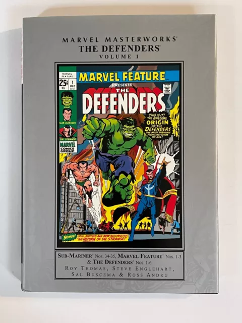 Marvel Masterworks The Defenders Volume 1 Hardcover 1st Print