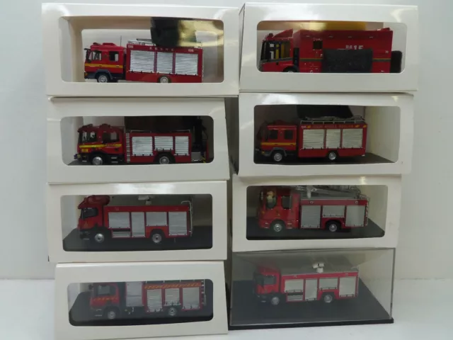 1/76 Lot Hong Kong Model Camion Pompier