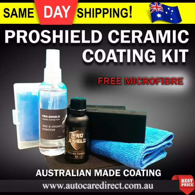 Nano Ceramic Car Paint Protection Glass Coating 9H+Hardness Coating KIT - 30ml