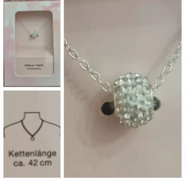 ebelin Kette silber 925 mit anhänger