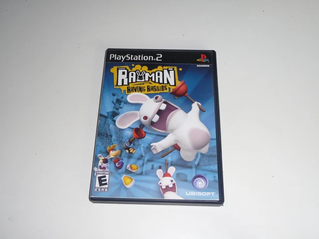 RAYMAN RAVING RABBIDS (Sony PlayStation 2, 2006) Tested £5.92 - PicClick UK