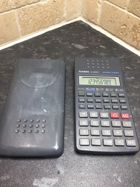 1990'S CASIO CALCULATOR FX-82SX Fraction Scientific Calculator