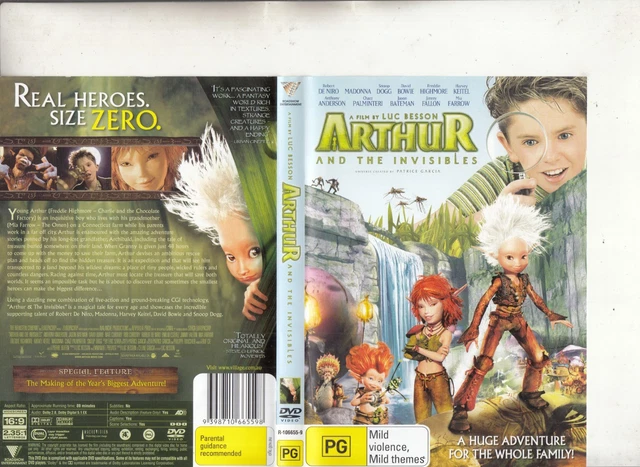 ARTHUR AND THE Invisibles-2006-[Robert De Niro]-Luc Besson Film-Movie ...