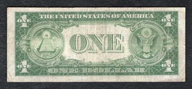 Fr. 1610 1935-A $1 One Dollar Silver Certificate Note “Experimental S” 2