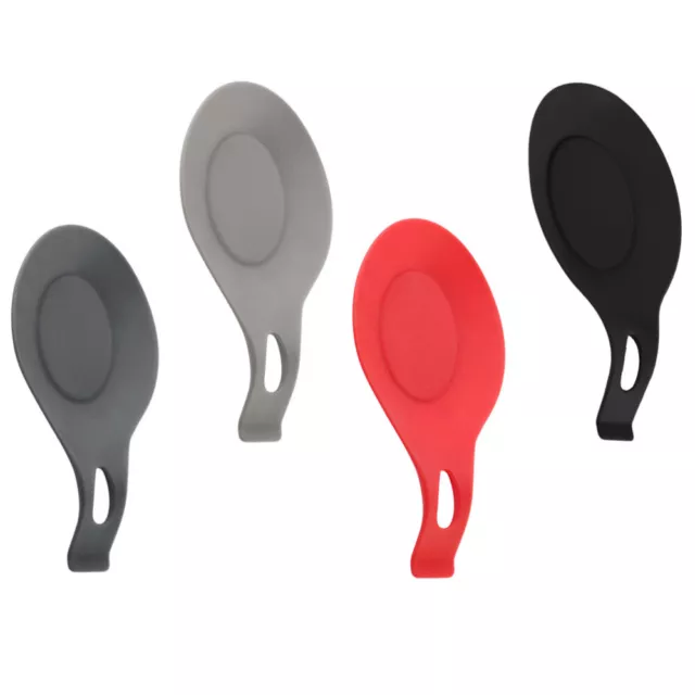 4 pz tappetino cucchiaio in silicone articoli da cucina supporto cucchiaio