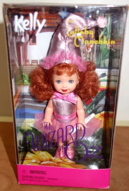 The Wizard Of Oz Barbie Kelly as Lullaby Munchkin Mattel 1999 Damaged Box