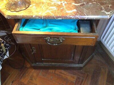 equestrian themed  vintage washstand 7