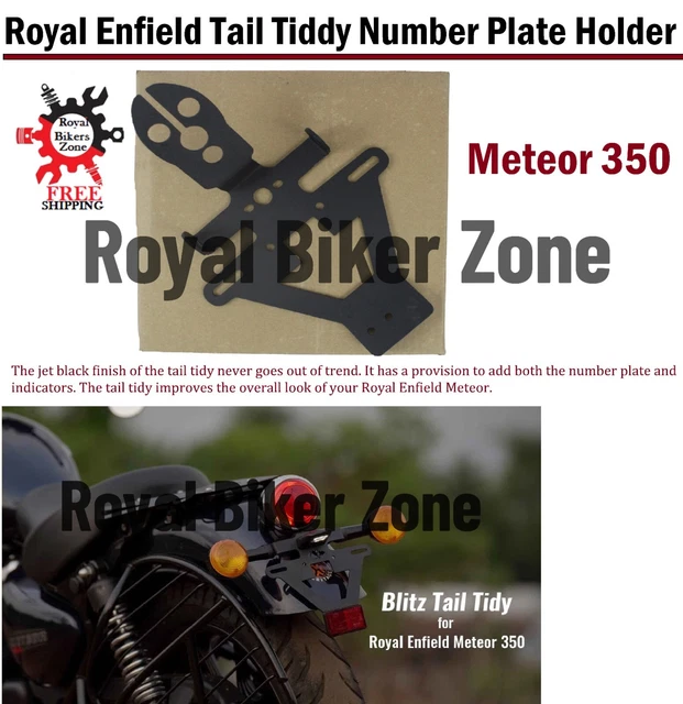 tail tidy number plate