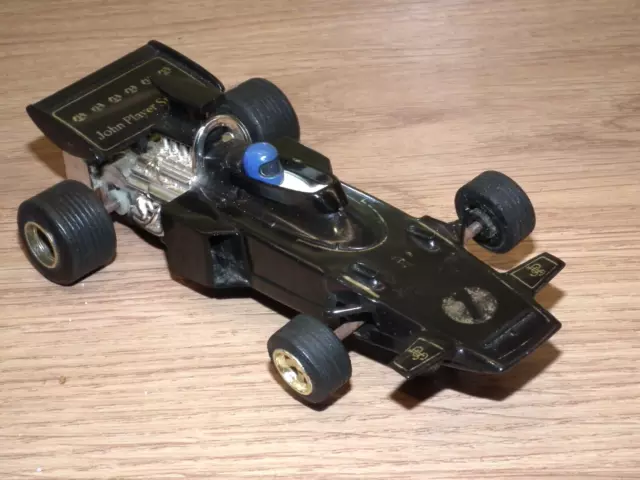 Vintage Scalextric C050 John Player Special F1 Formula 1 Car Running 1970'S