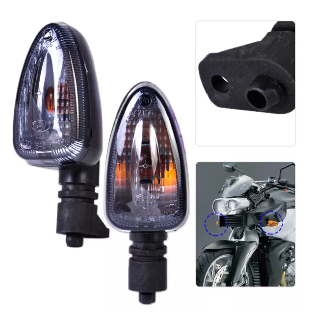 Rauchfarbe Motorrad Blinker Blinkleuchte für BMW F800S K1200S R1200GS F650GS er