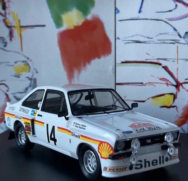 FORD Escort Mkii Rs2000 №52 Winner Class 24h Spa (1979) A.Beauchef - D