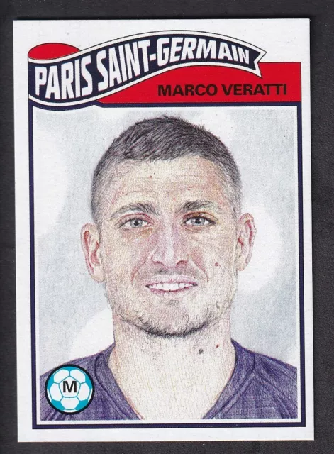 Topps Living - UCL Champions League # 92 Marco Veratti - Paris Saint-Germain