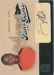2004 Donruss Elite Fans of the Game Autographs #202 Freddy Adu