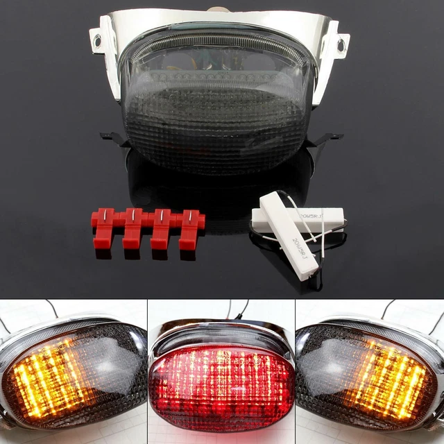 Fanale Posteriore LED Per Kawasaki Ninja ZX-10R 2004-2005 - Con Frecce Integrate - Foto 5