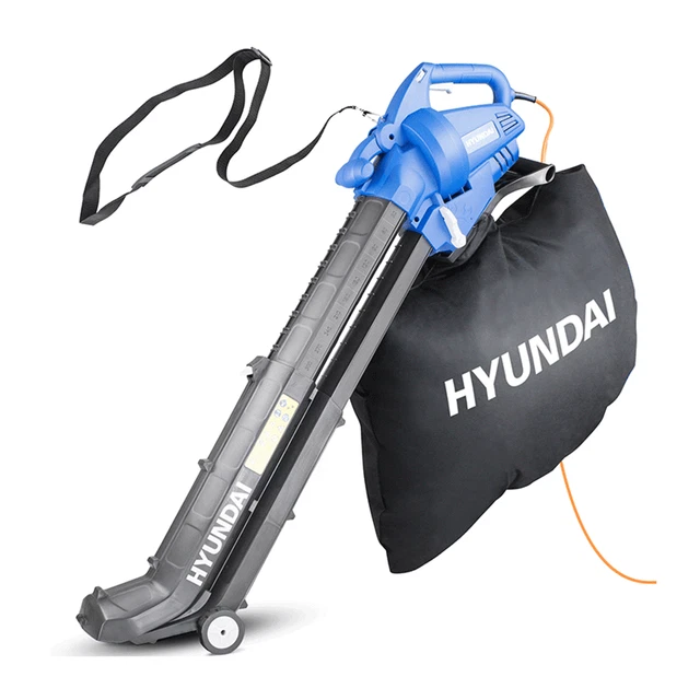 Hyundai HYBV300E 3000W Blower Vacuum & Shredder - Blue