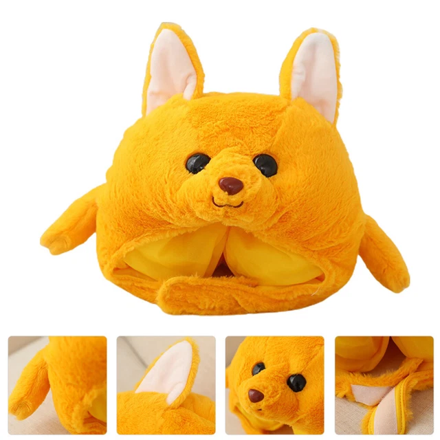 Peluche Pp Algodón Canguro Sombrero Invierno Cálido Sombrero Niños Sombrero Invierno