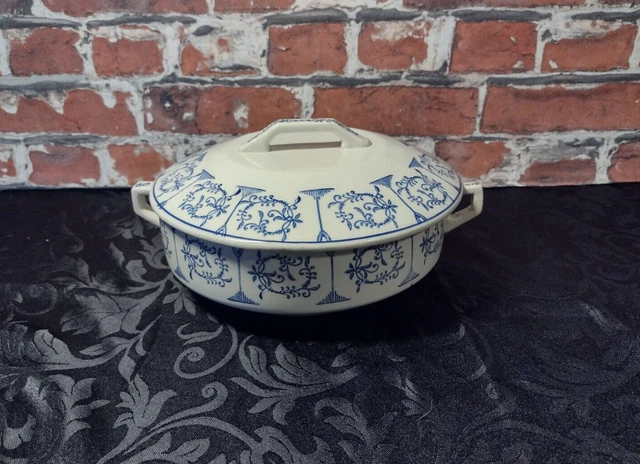 Ancien Légumier/ soupière  Hamage Collection Saxe Terre De Fer