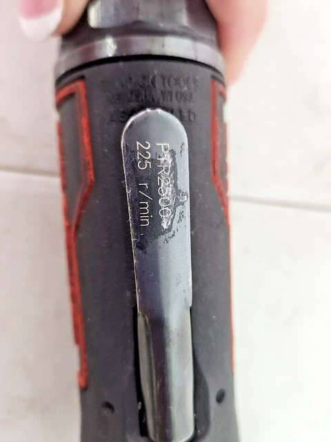 Snap On Ptr2500 Long Air Ratchet, 1/4” drive 3