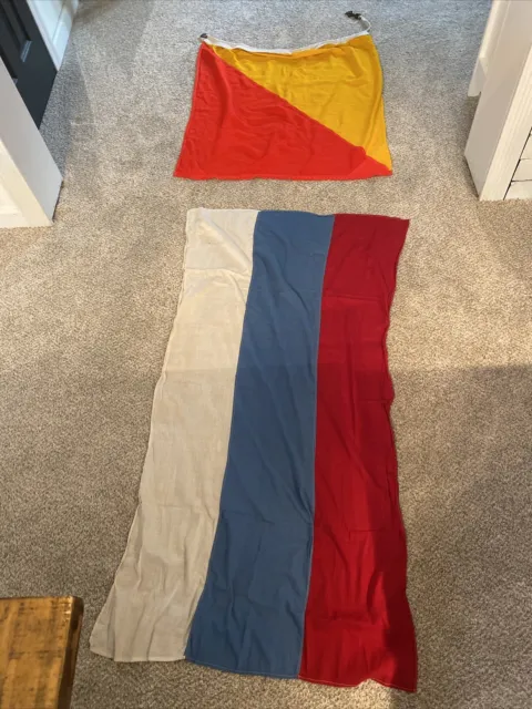 Vintage Military Signal Flags