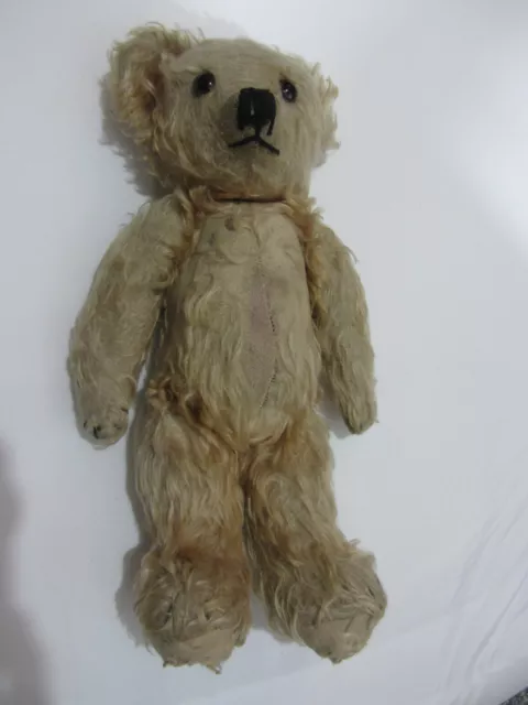 Vintage Well Loved 1930`s Merrythought Teddy Bear