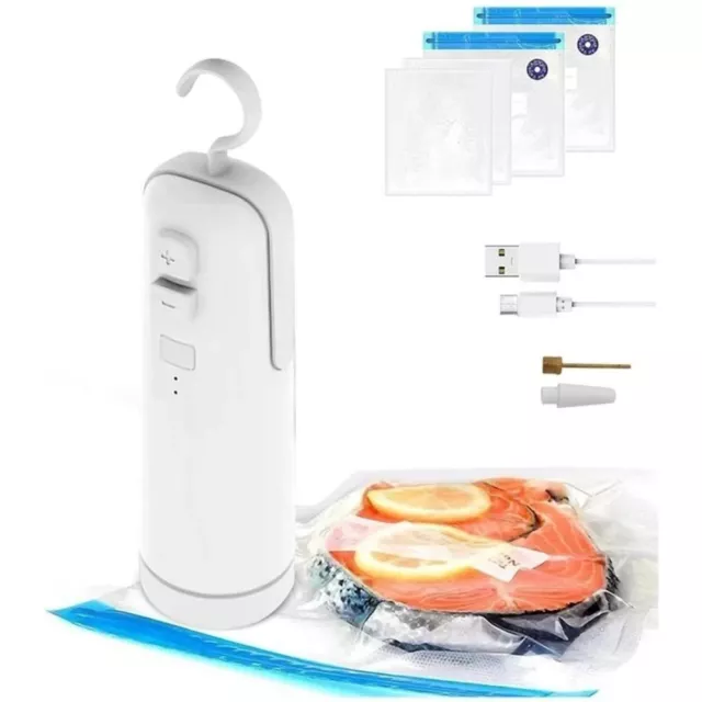 Food Snacks Vacuum Sealing Machine Portable Food Packaging Machine  Kitchen