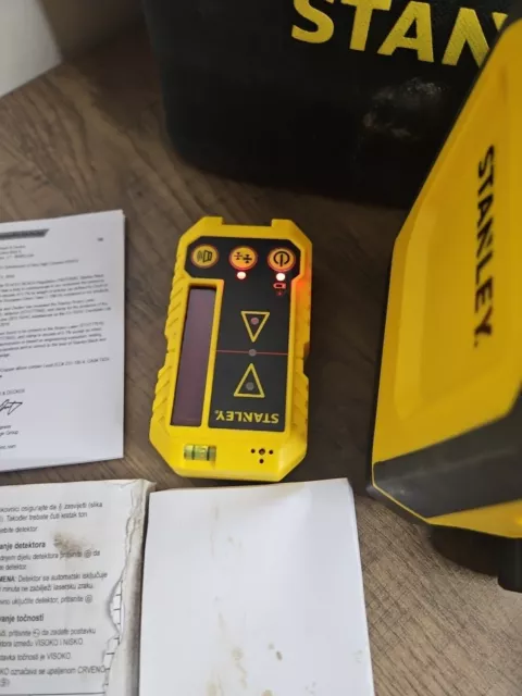 Stanley horizontal self levelling rotary laser level- red laser 3