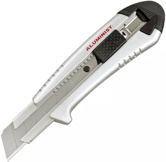 Tajima LC-660 Rock Hard Auto Lock Utility Knife with 1in. 7-Point Rock Hard Blade