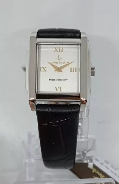 OROLOGIO LUCIEN ROCHAT DONNA SAINT MALO,CASSA RETTANGOLARE 33,8x26mm,SWISS MADE