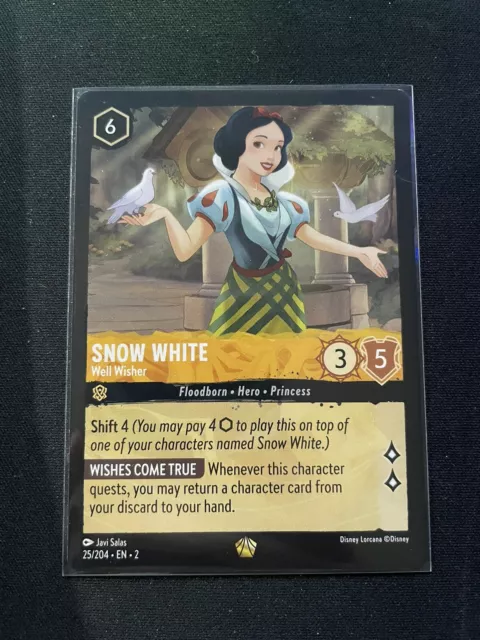 Disney Lorcana: Rise of the Floodborn - Snow White - 25/204 - Legendary Non Foil