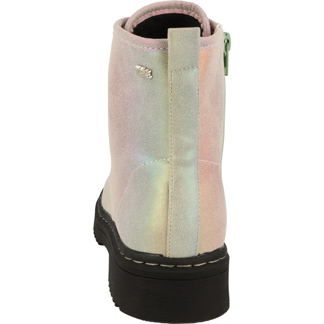 Indigo Fille Chaussures Tex Hiver Bottes Fourrées à Lacets 452-188 Rose Reißv 3