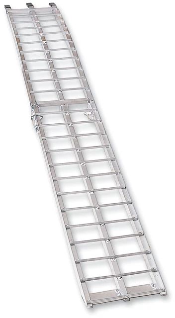 Moose Racing Arched Aluminum Folding Ramp Silver 12” W X 90” L (3910-0017)