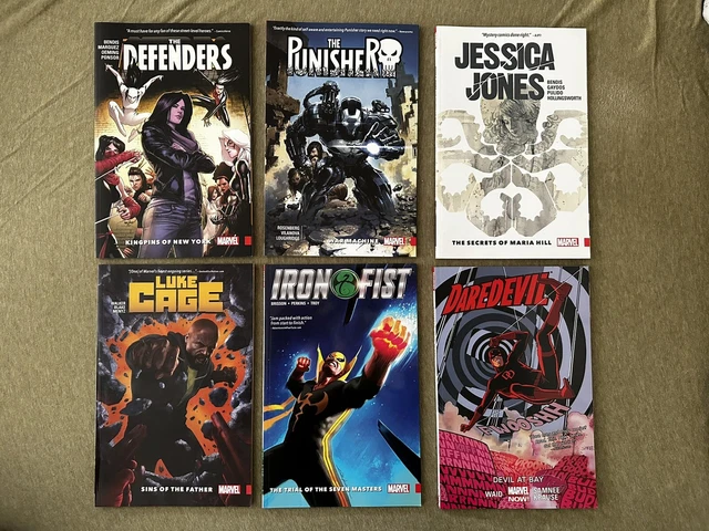Marvel Comics (Defenders Punisher Luke Cage Jessica Jones Iron Fist DareDevil)
