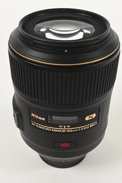 Nikon Micro-NIKKOR AF-S 105mm f/2.8G ED IF VR Camera Lens #T6016592