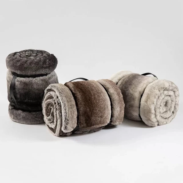 Mon chateau tibetan fur pillow 18x18 cheap