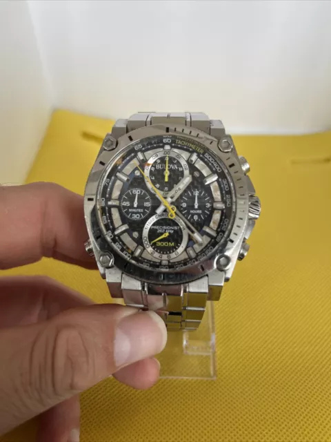 BULOVA PRECISIONIST 300M Watch For Men Ticking But Will Need