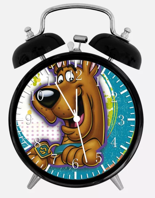 Scooby Doo Alarm Desk Clock 3.75" Home or Office Decor X51 Nice For Gift