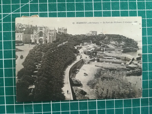 160 CPA Antique - Biarritz - Port Of Fishermen L'Atalaye - Circa 1910