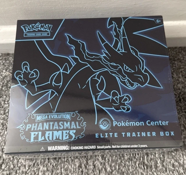 Pokémon Mega Evolution: Phantasmal Flames ETB – Bradham Memorabilia and Trading Cards